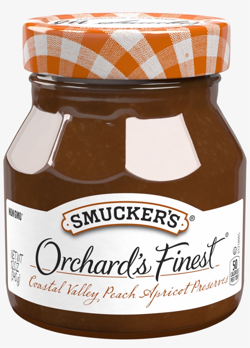 Orchard's Finest® Coastal Valley Peach Apricot Preserves - Smucker's Orchard's Finest Preserves, Michigan Red, transparent png download