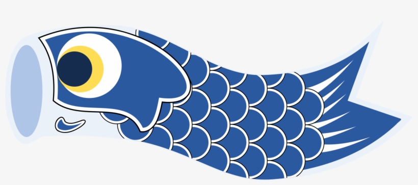 Children's Day Koinobori Carp Red - Koinobori Clipart, transparent png download