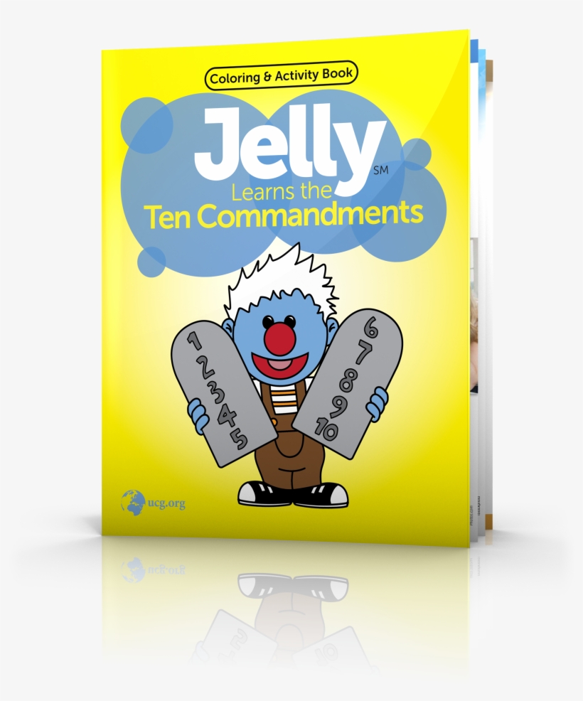 Jelly Learns The Ten Commandments - Illustration, transparent png download