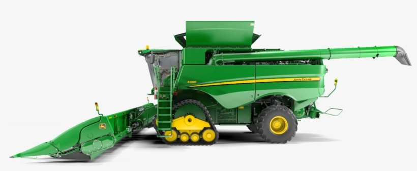 John Deere S Series Combines Pluspng - John Deere S690 Tracks, transparent png download