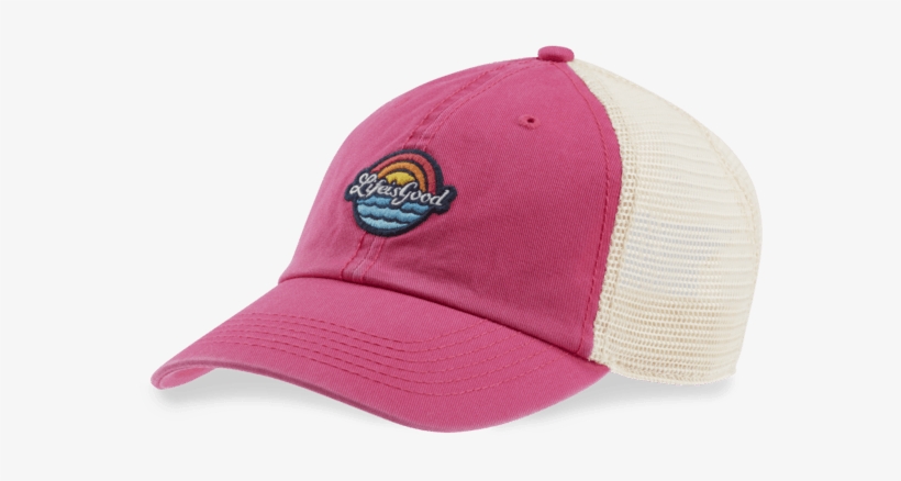 Sun Sea Lig Patch Soft Mesh Back Cap - Baseball Cap, transparent png download