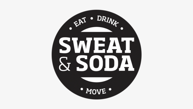 Sweat And Soda Tagline Logo - Human, transparent png download