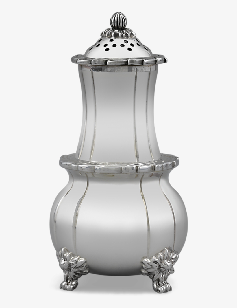 Chrysanthemum Sterling Silver Salt Shaker By Tiffany - Silver, transparent png download