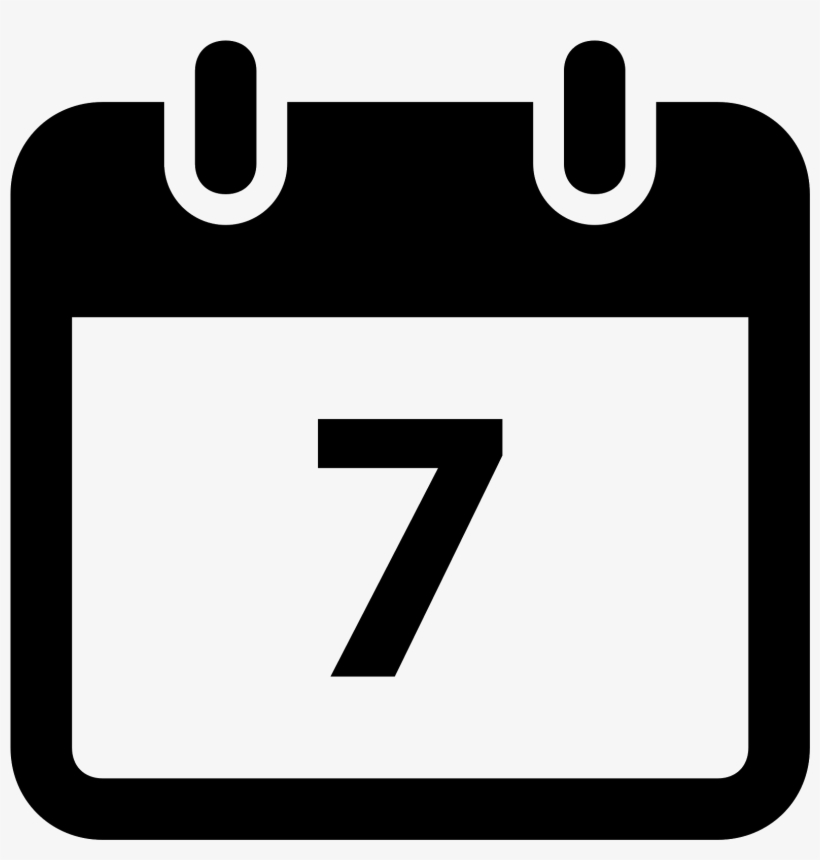 Calendar Numbers Png Banner Transparent Download - Calendar Png, transparent png download