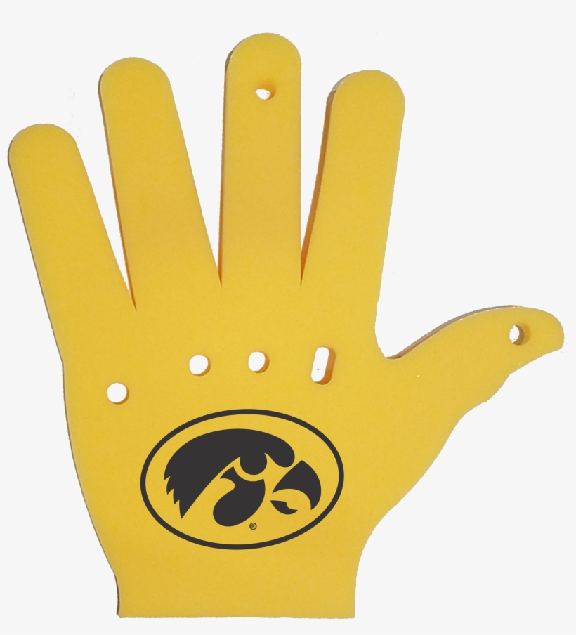 Foam 5 University Of Iowa Yellow - Bsi Iowa Hawkeyes 2-sided 3 Ft. X 5 Ft. Flag W/grommets, transparent png download