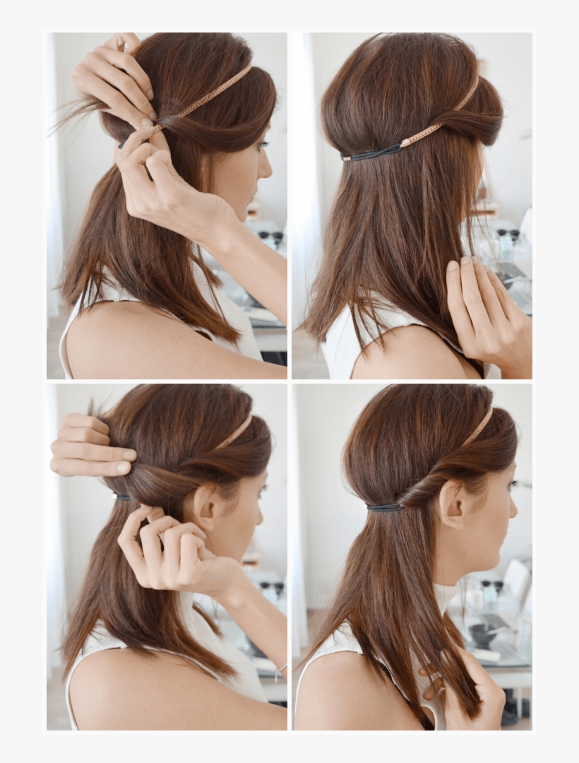 Wrap Your Hair, Strand By Strand, In The Headband,, transparent png download