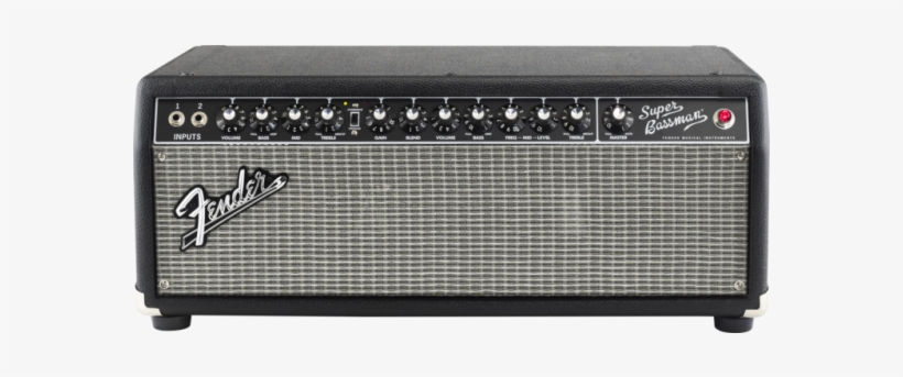 Fender Super Bassman Bass Amplifier Black Silver - Fender Super Bassman 300 Watt, transparent png download