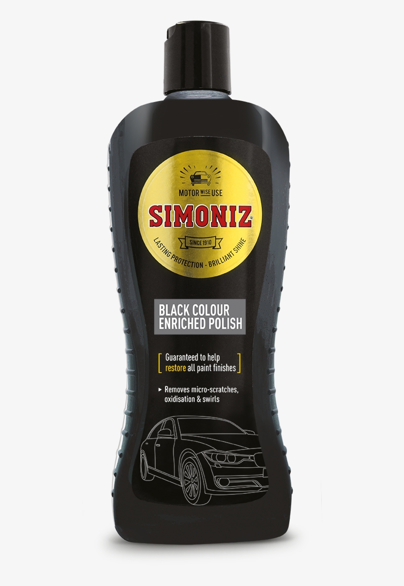 Simoniz Black Colour Polish, transparent png download