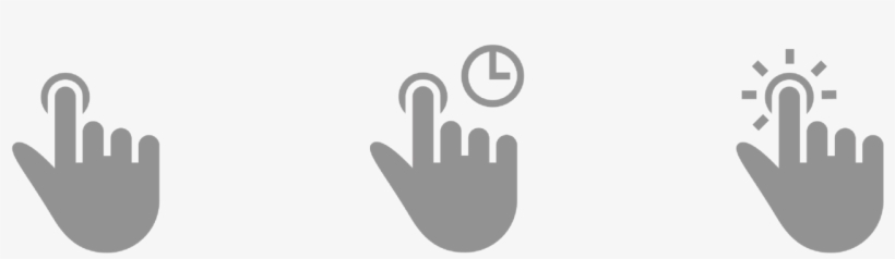 Unlike Most Smartphone Screens In The Market, The Touchscreen - 3d Touch Icon Apple, transparent png download