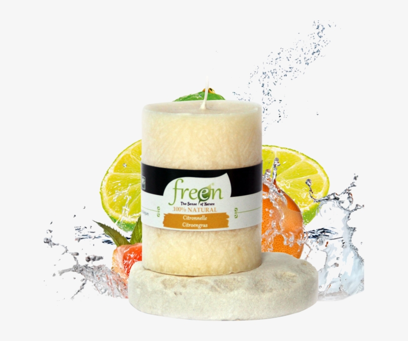 Revitalizing Candle With Lemongrass Essential Oil - Professional 8" Chef Kitchen Knife & Sharpener., transparent png download