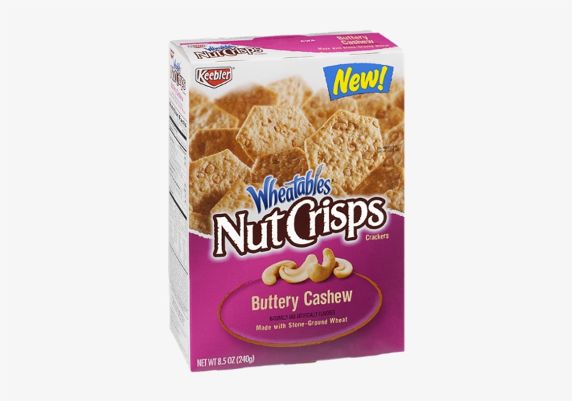 Keebler Wheatables Nut Crisps Buttery Cashew Crackers, transparent png download