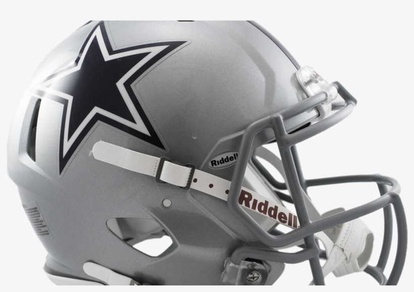 Dallas Cowboys Png Transparent Dallas Cowboyspng Images - Dallas Cowboys Authentic Riddell Speed Revolution Helmet, transparent png download