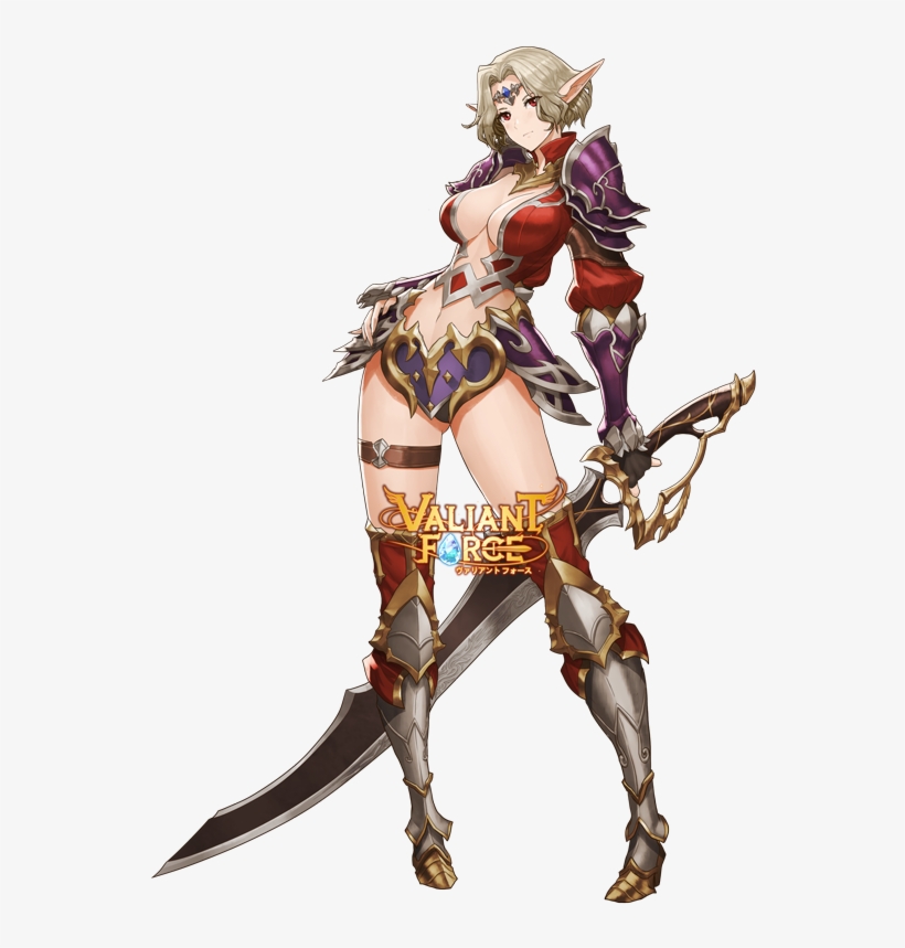 Elf Warrior Png Image Library Library - Valiant Force Rhea, transparent png download
