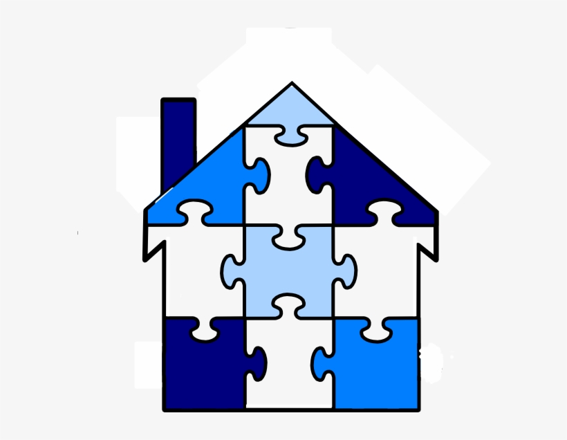 House Puzzle Clipart, transparent png download
