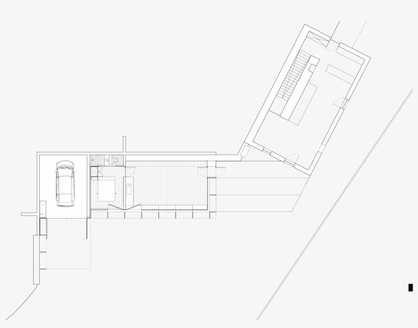Plan Du Rez De Chaussée - Architecture, transparent png download
