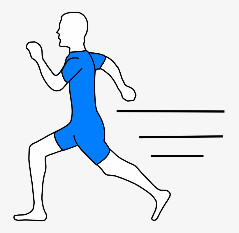 Thank You To George Piper - Draw A Running Man, transparent png download