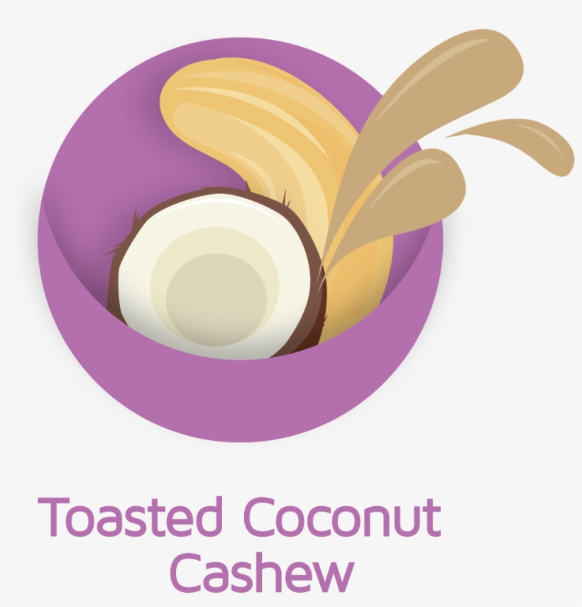 Toasted Coconut Cashew, transparent png download