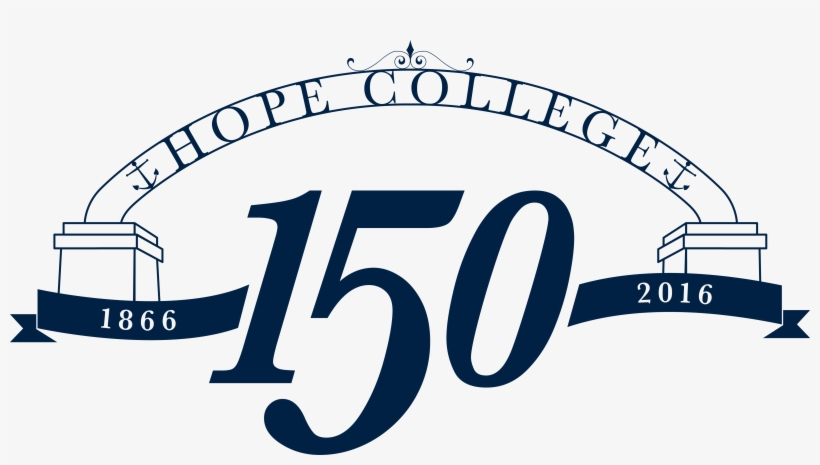 Sesquicentennial Logo Horiz Blue - Graphics, transparent png download