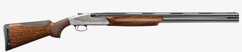 Benelli 828u Left Hand, Engraved, Nickel Plated Receiver - Benelli 828u, transparent png download