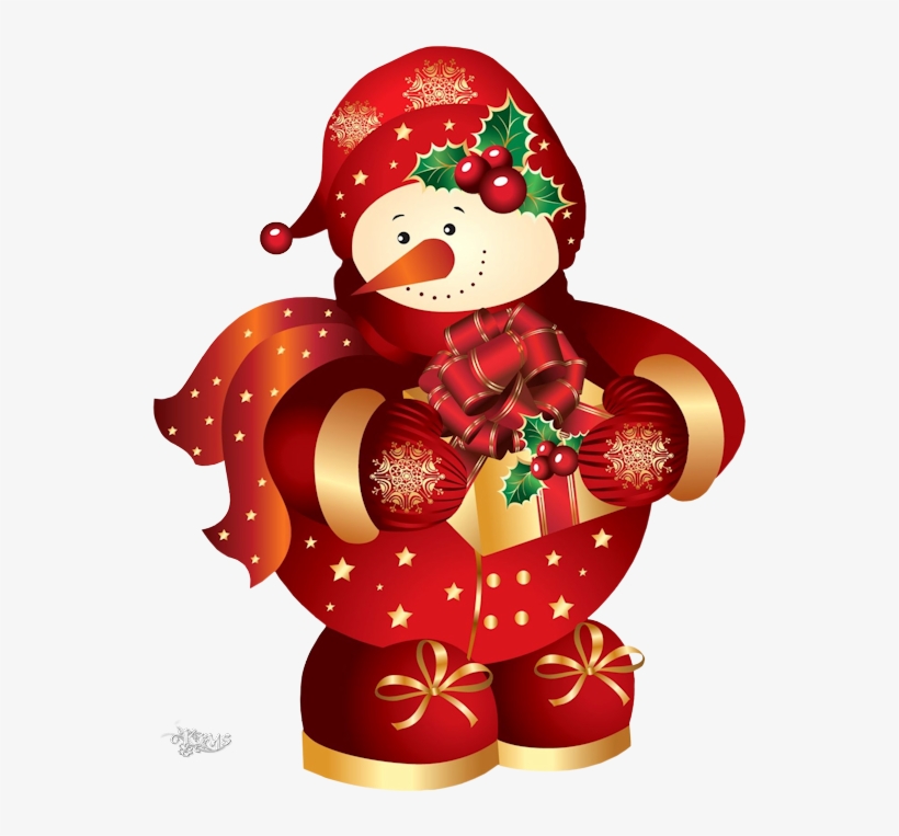 *✿**✿*muñeco De Nieve*✿**✿* - Christmas Snowman Gift Printed Waterproof Shower Curtain, transparent png download