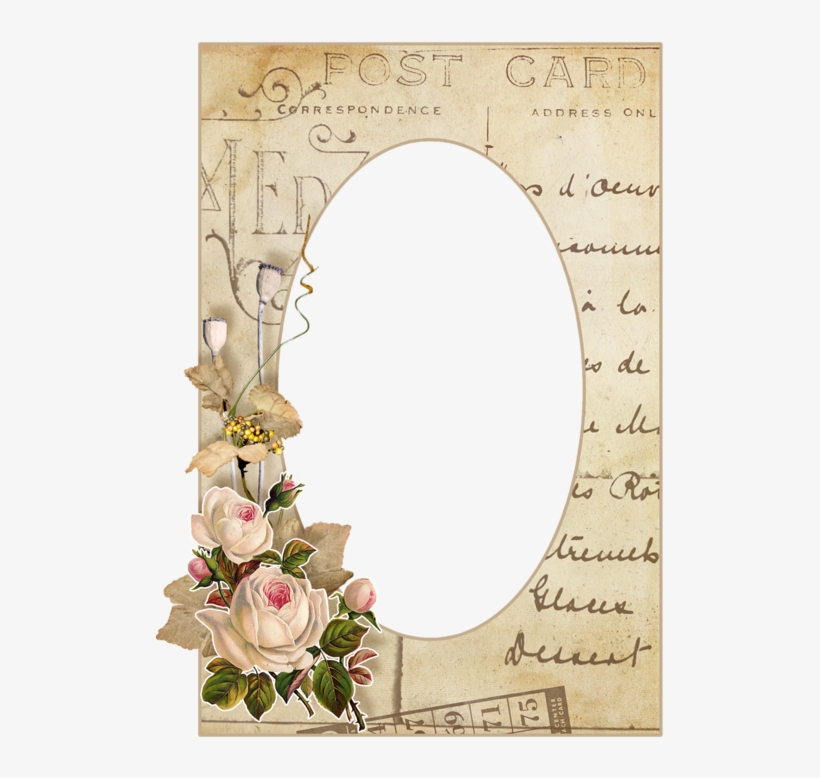 Frame Matsborders - Vintage Paper Album Png, transparent png download