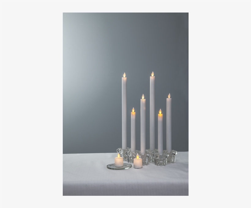 Led Dinner Candle 2p M-twinkle - Candle, transparent png download