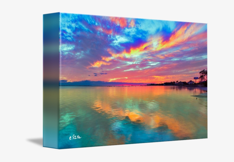 Beautiful Sunset Png Graphic Transparent Download - Turquoise And Pink Sunset, transparent png download