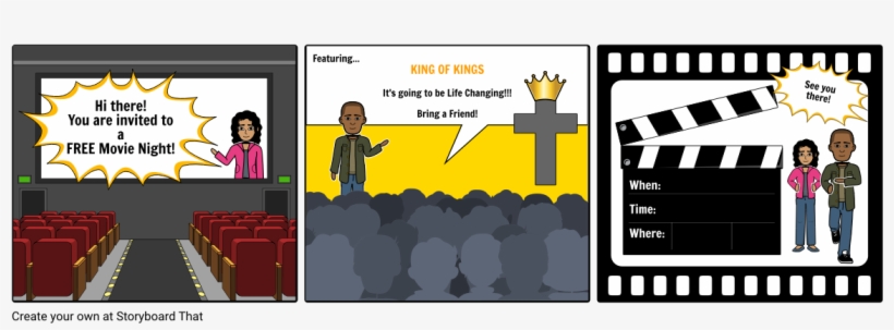 Movie Night - Cartoon, transparent png download