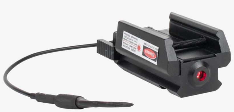 Optics V Tactical Red Laser Pistol Dual Weaver Long - Paintball, transparent png download