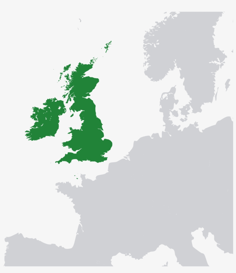 Location Of The British Isles, transparent png download