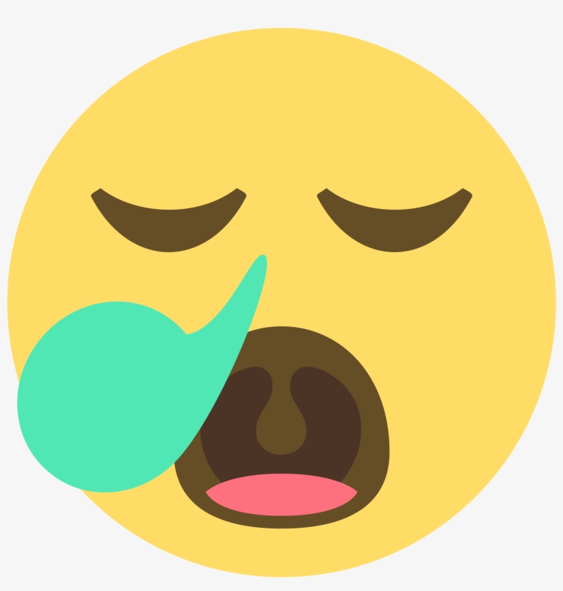 Open - Mucus Emoji, transparent png download