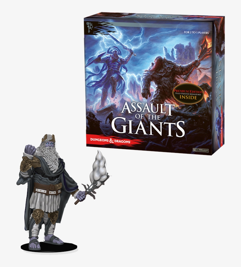 D&d Assault Of The Giants Premium Edition Board Game - Assault Of The Giants Board Game, transparent png download