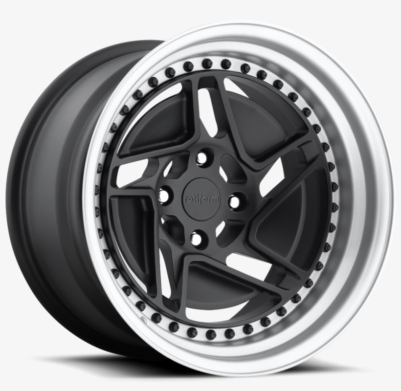5 Lug Matte Black - Synthetic Rubber, transparent png download