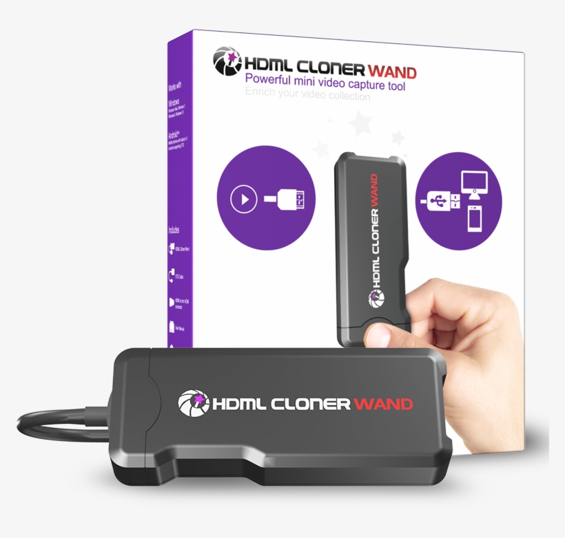Hdml-cloner Wand - Capture Card Stream Android, transparent png download