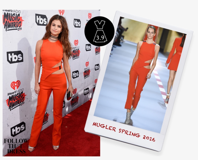Selena Gomez Was Seen In Mugler Spring 2016 At The - Selena Gomez Standing, transparent png download