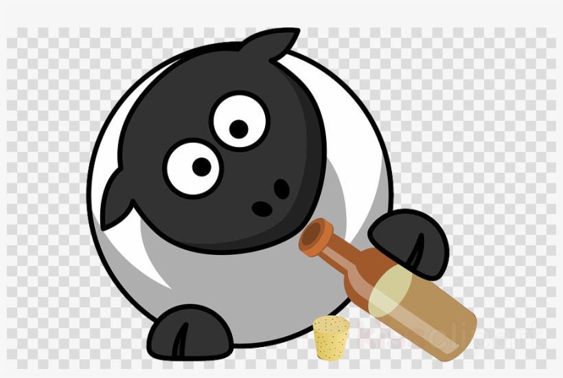 Cartoon Sheep Png Clipart Scottish Blackface Clip Art - Una Estrella Muy Especial, transparent png download