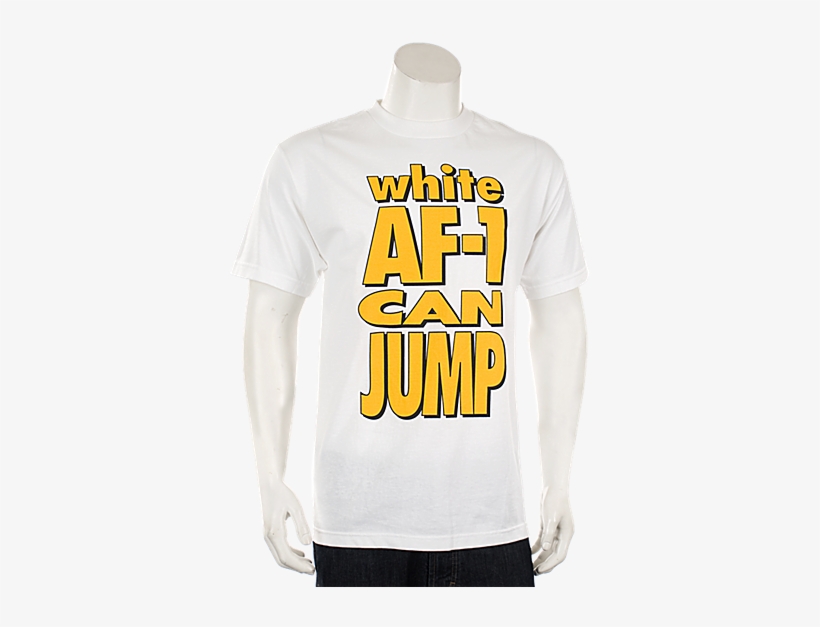 Nike Af 1 Can Jump T Shirt White - Aquaman, transparent png download