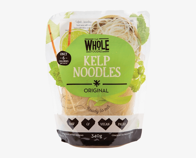 Kelp Noodles - Whole Foodies Kelp Noodles, transparent png download