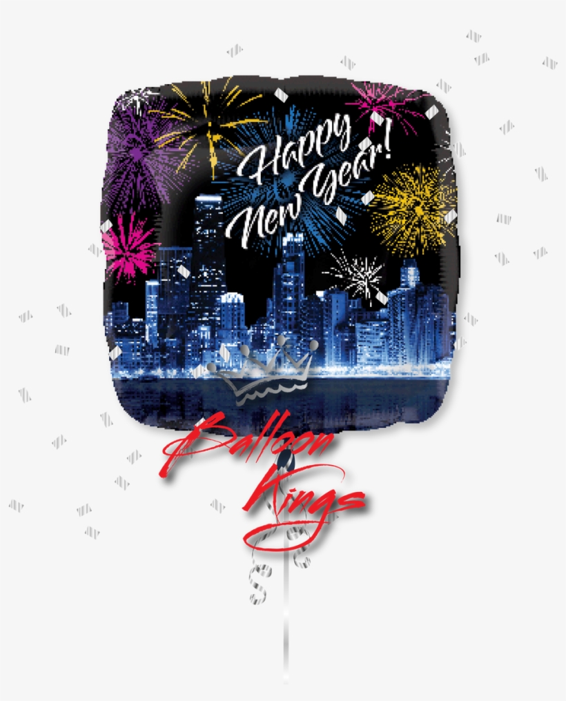 Happy New Year Skyline - Happy New Year 2018 Canada, transparent png download