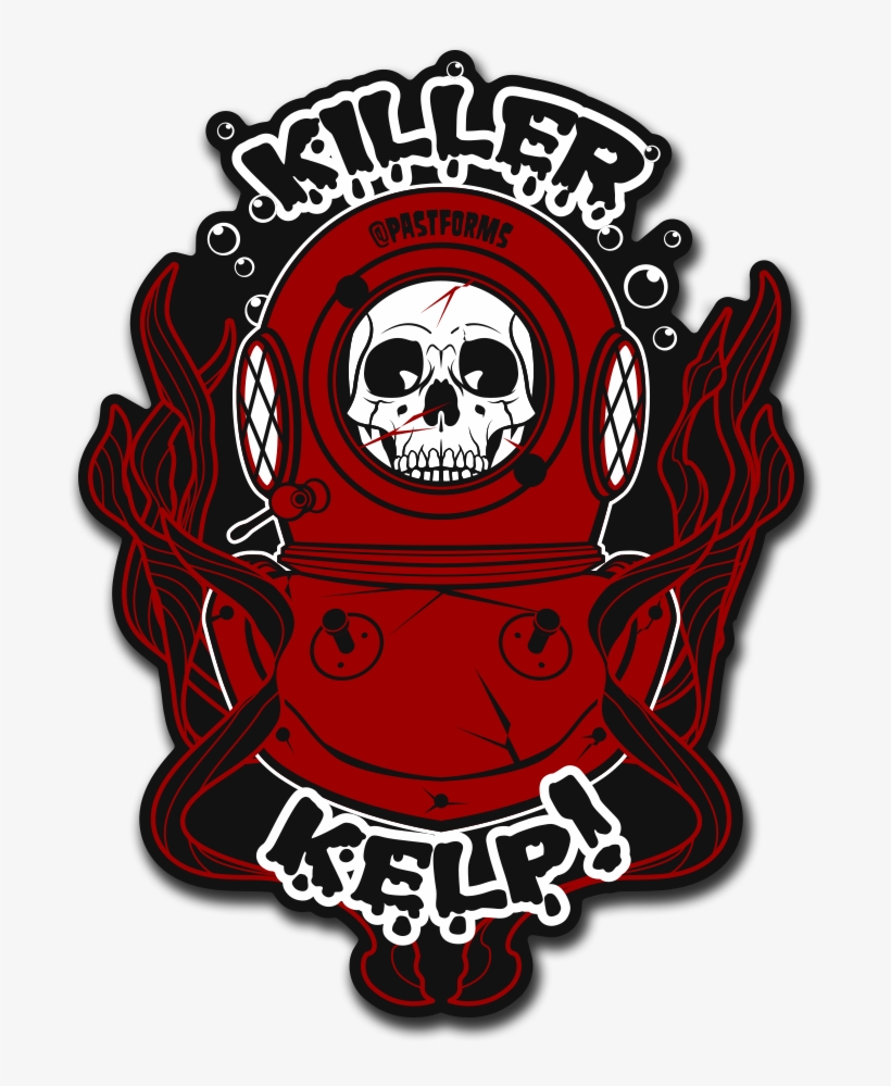 Pastforms Killer Kelp Sticker Original - Illustration, transparent png download