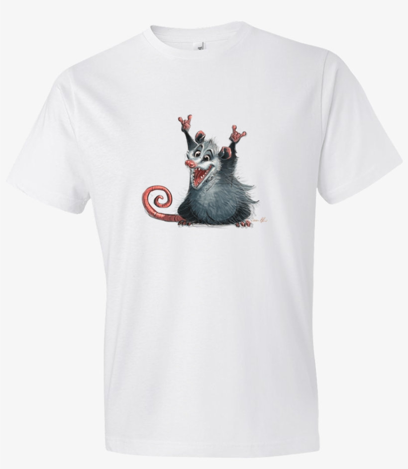 “awesome Possum” Mens / Unisex T-shirt $19 - Teachers Day T Shirt Print Design, transparent png download