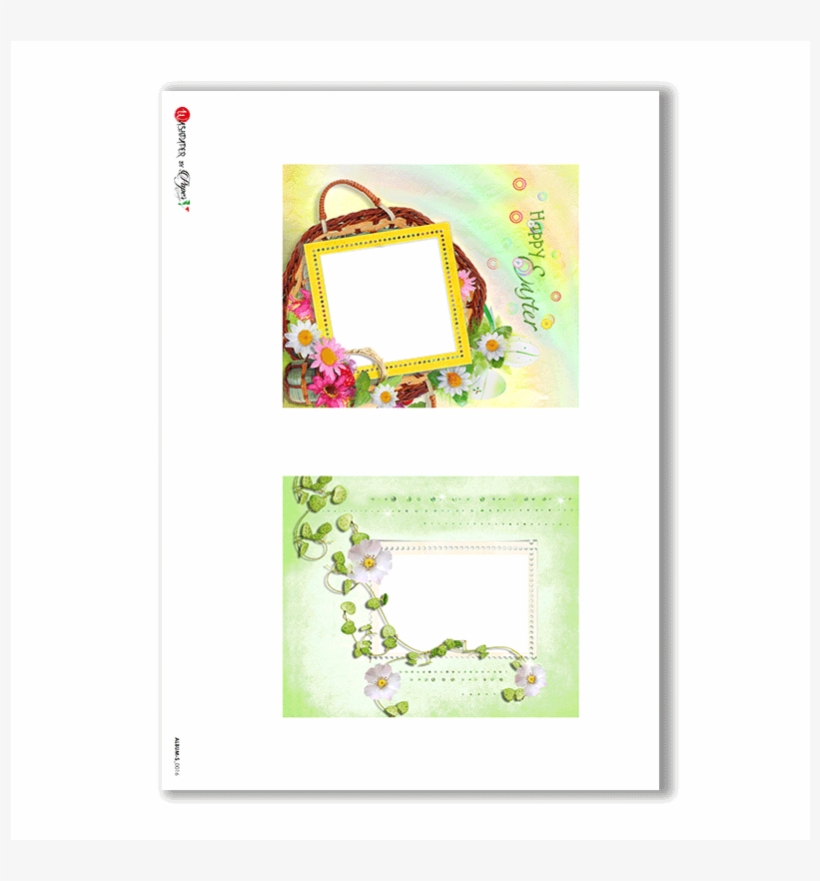 Rice Paper Album Small For Decoupage - Illustration, transparent png download