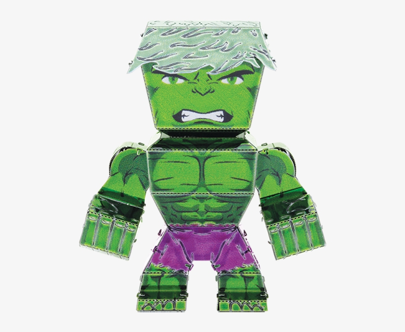 Picture Of Legends - Hulk Marvel Avengers - Metal Earth Legends Mini - 3d, transparent png download