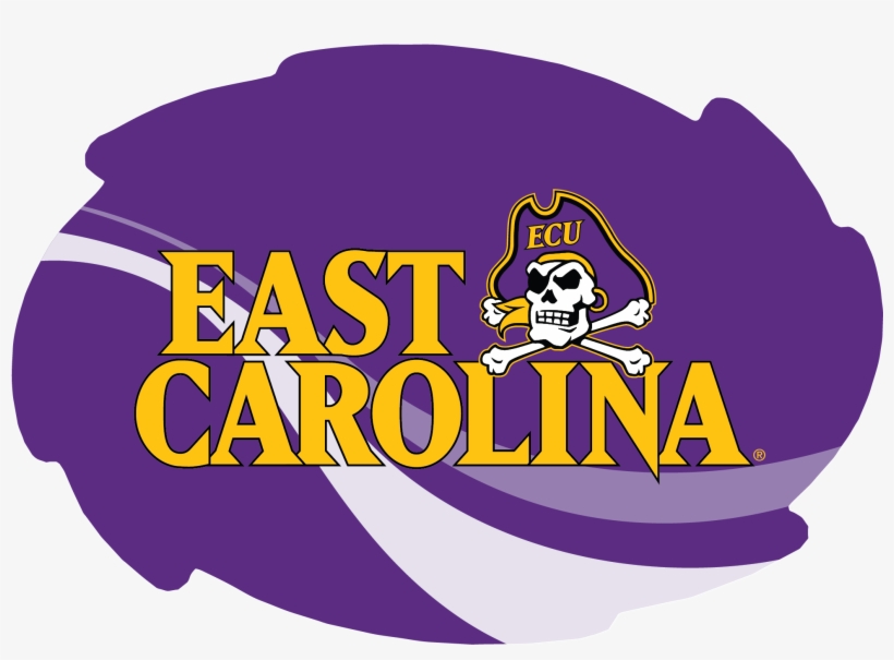Eastern Carolina Pirate Logo Transparent Png Eastern - East Carolina Pirates Ecu Rr 5"x6" Vinyl Magnet Auto, transparent png download