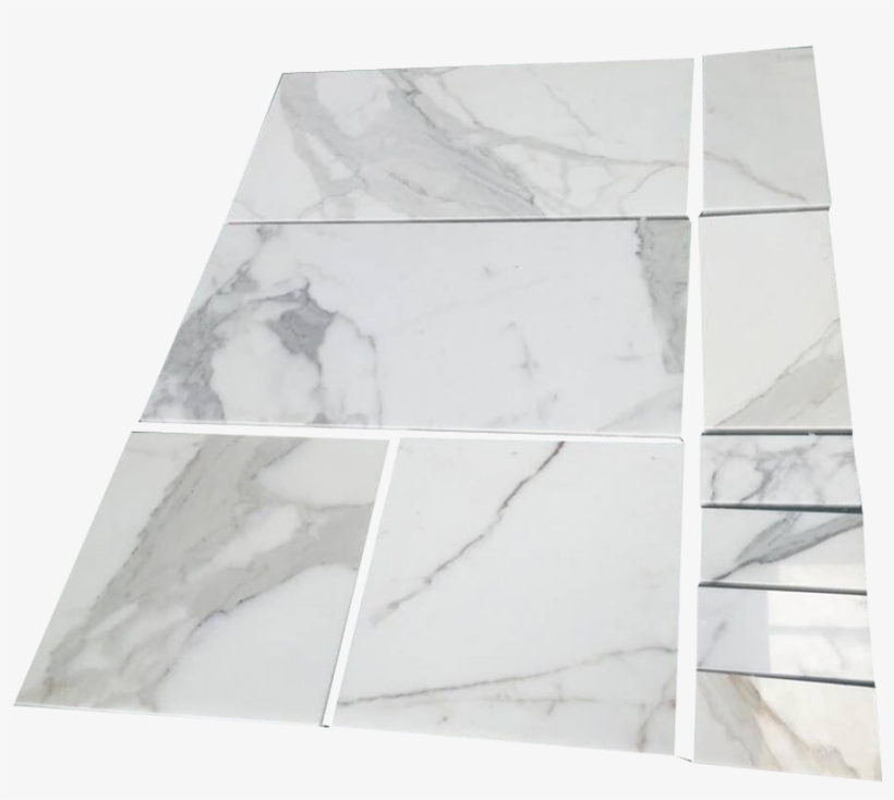 White Calacatta Marble With Gold Veins - Marble, transparent png download