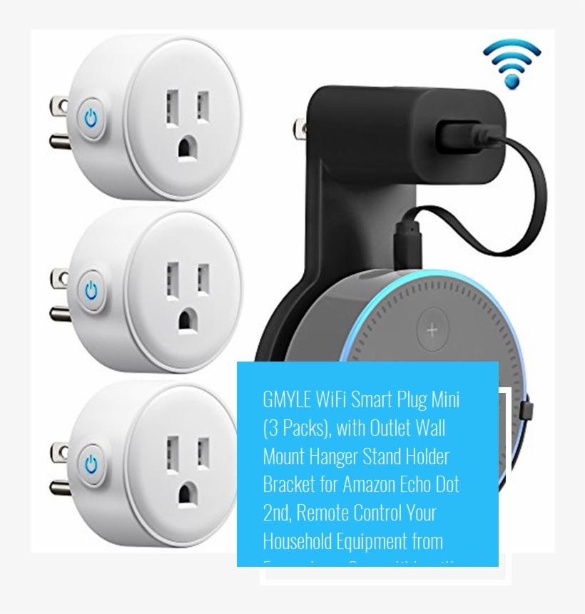 Gmyle Wifi Smart Plug Mini , With Outlet Wall Mount - Gmyle Wifi Modules Smart Plug Mini, Home Power Control, transparent png download