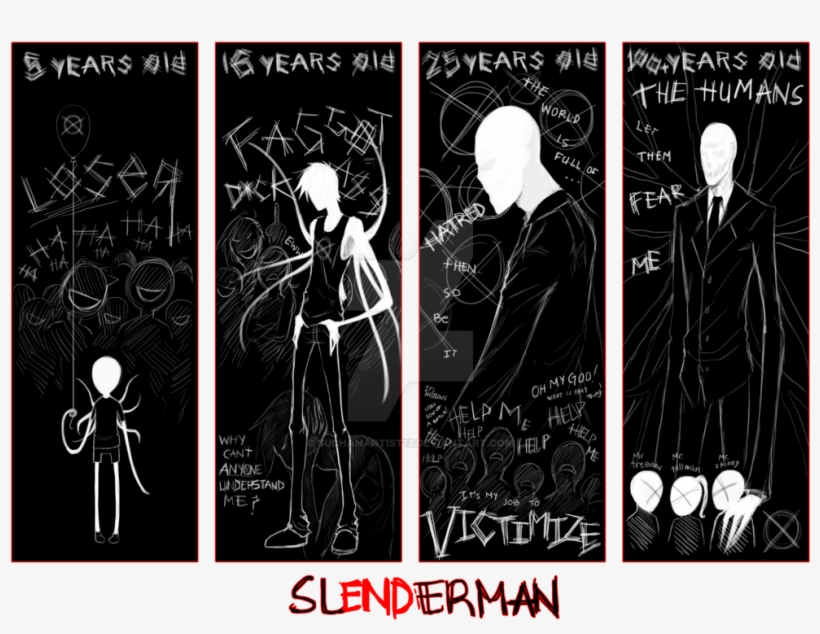 Slenderman Deviant - Slenderman Age, transparent png download