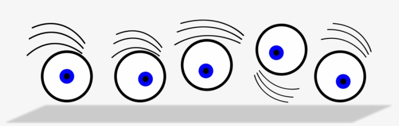 Rolling Eyes Clipart - Rolling Eyes Clipart Gif, transparent png download