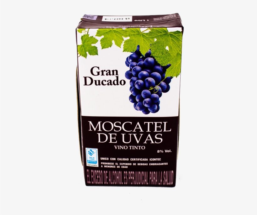 Licor Vino Tinto Moscatel De Uvas - Grape, transparent png download