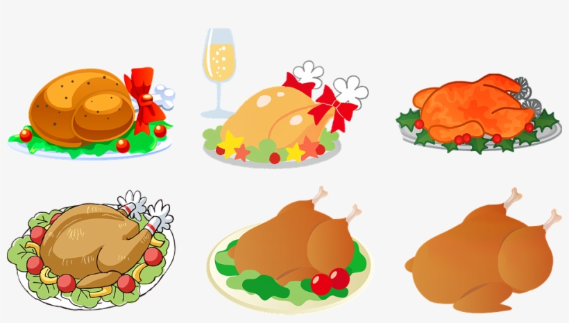 Turkey Dinner, Thanksgiving, Christmas - Thanksgiving, transparent png download